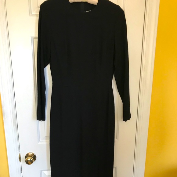 Black Ellen Tracy midi dress - Picture 1 of 4